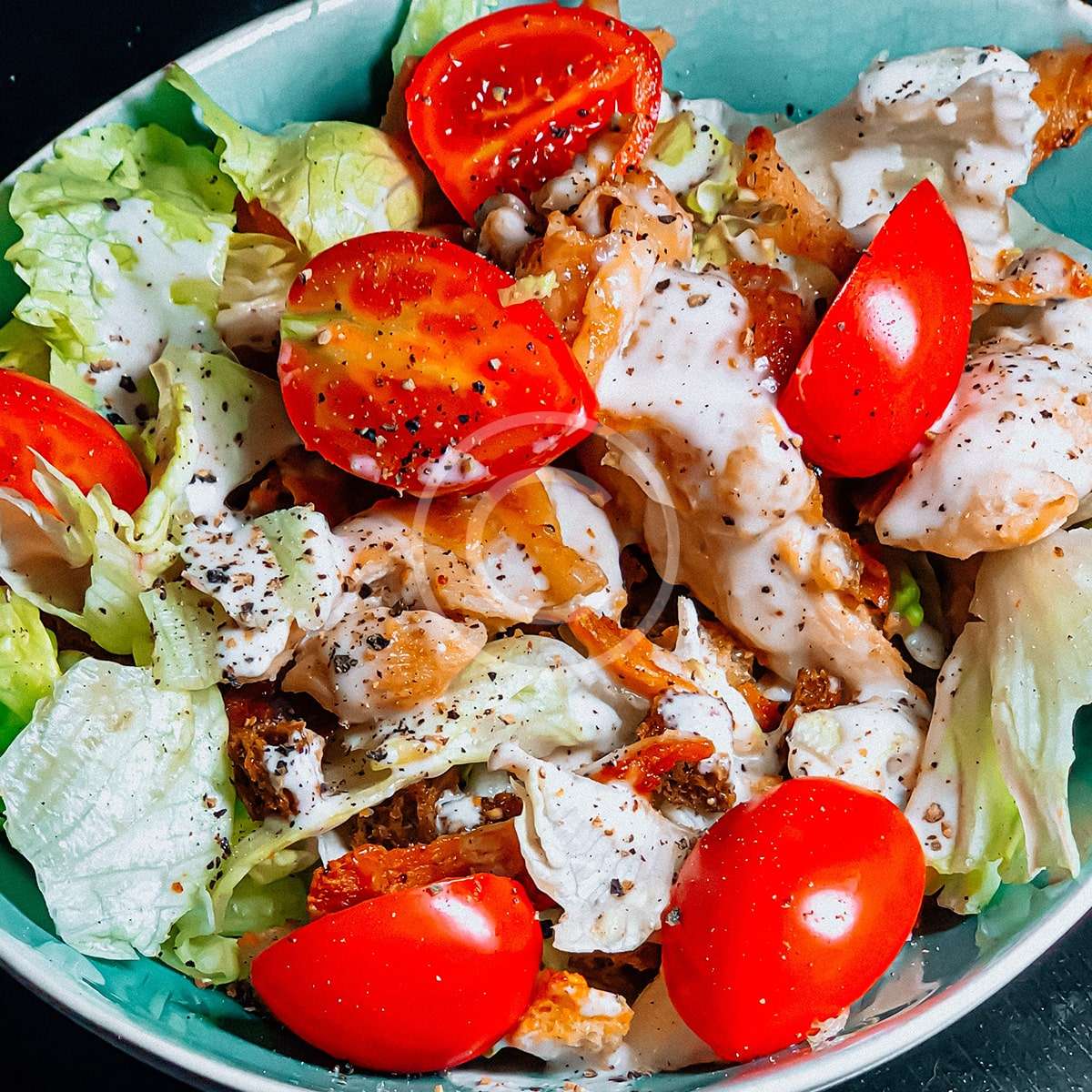 Italian Stuffed Tomatoes Salad