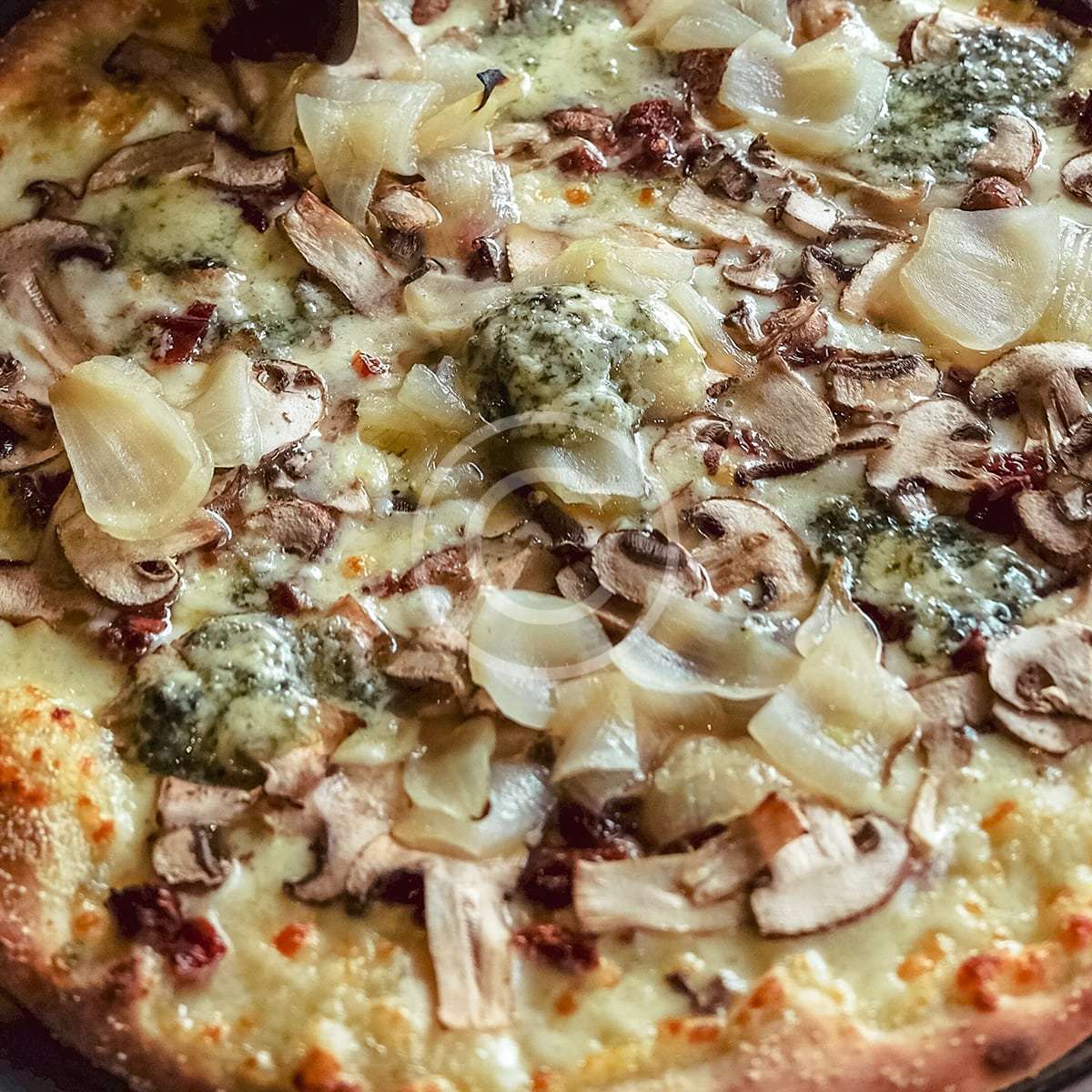 Ham & Mushroom Pizza